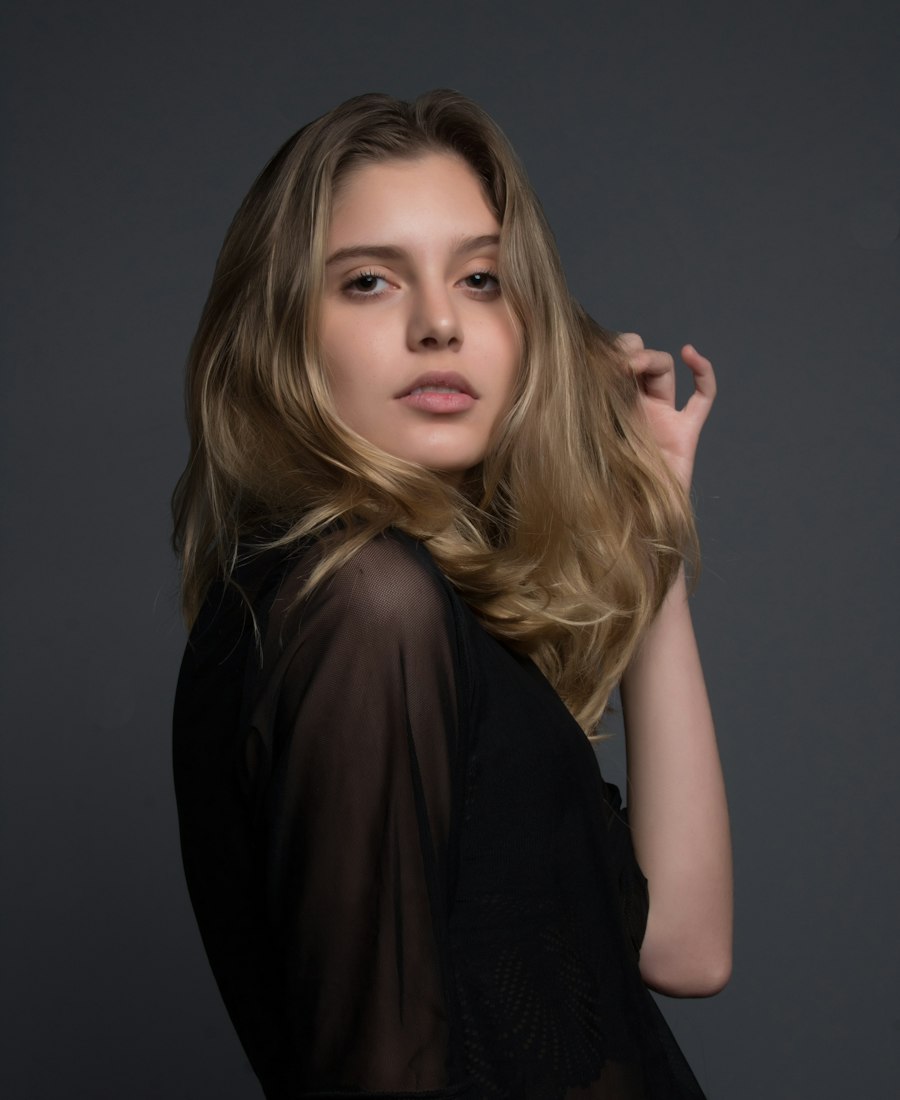 Femme dans un moment de calme — photo de modèle
